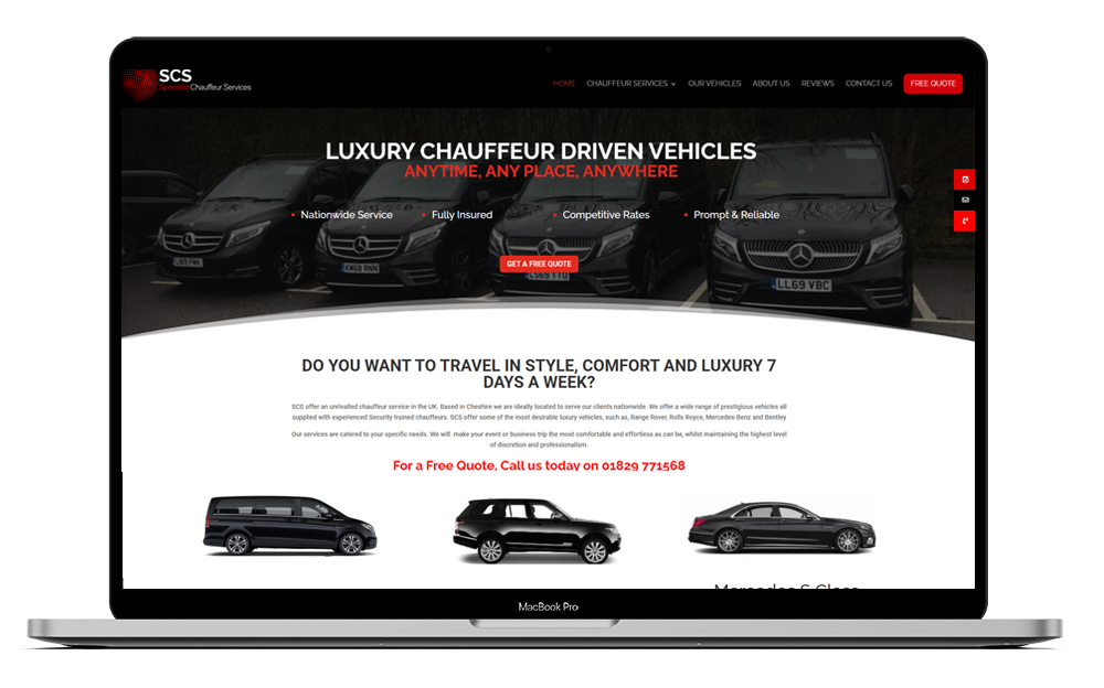 website design for mechanic