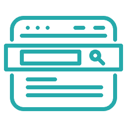 Search engine advertising icon